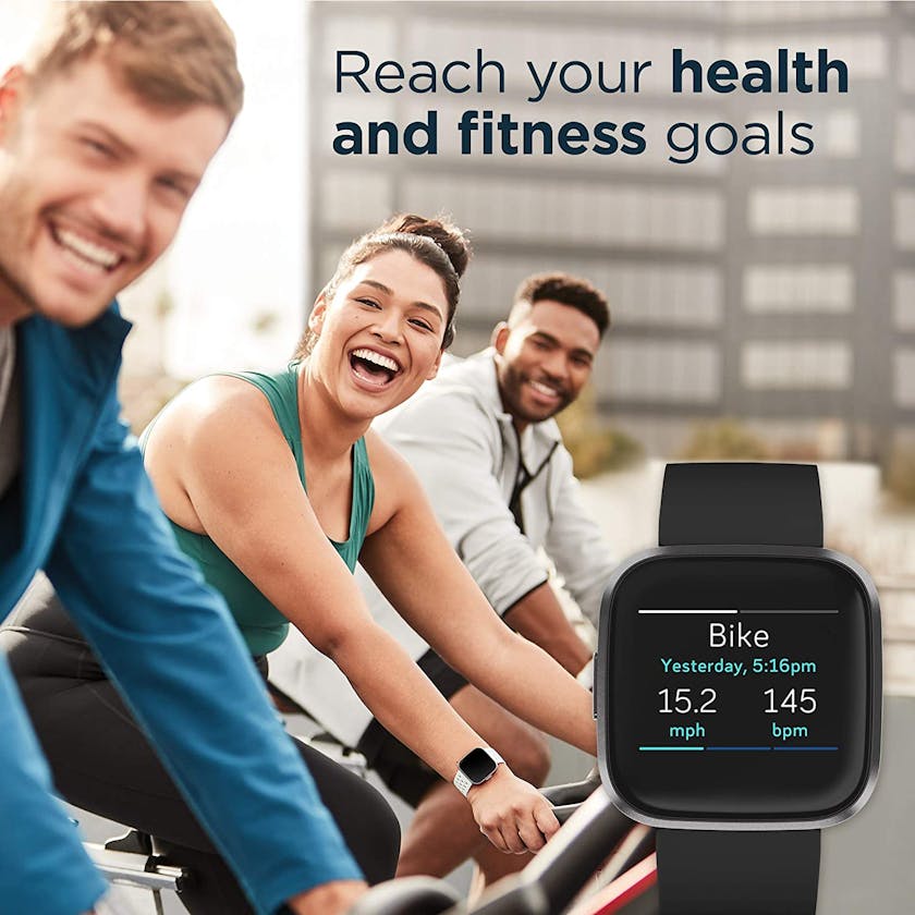 Fitbit Versa 2 Fitness-Tracking Smartwatch | YourStack