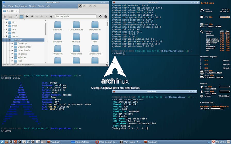 Arch Linux Yourstack