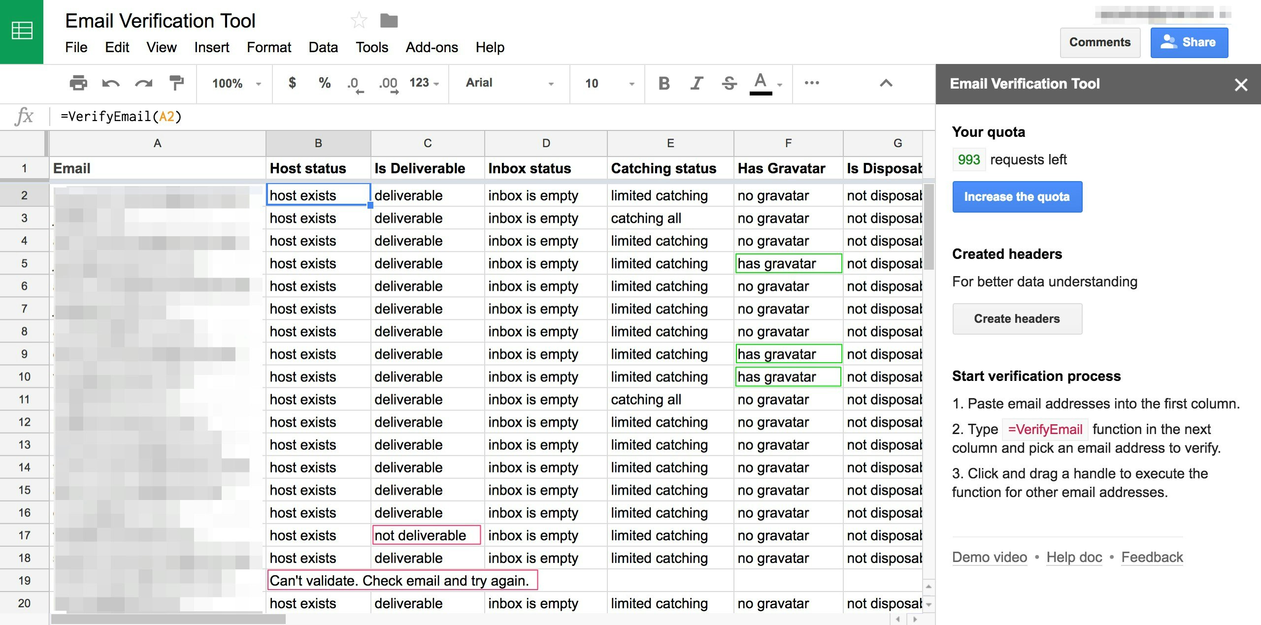 Google Sheets Email From Cell – Send email when cell value changes to a ...