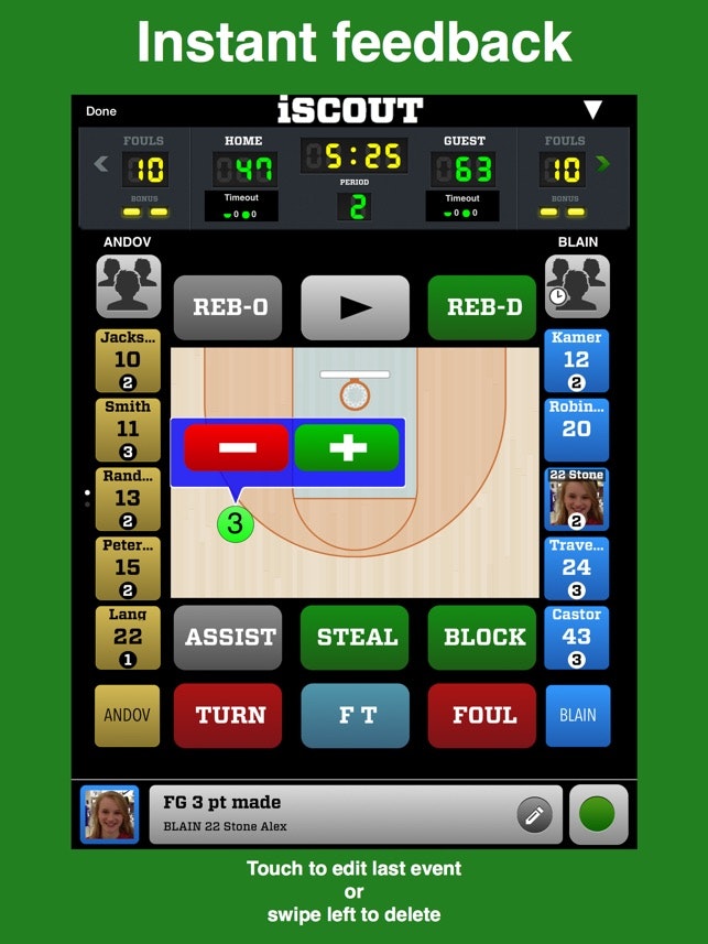 IScout Basketball YourStack