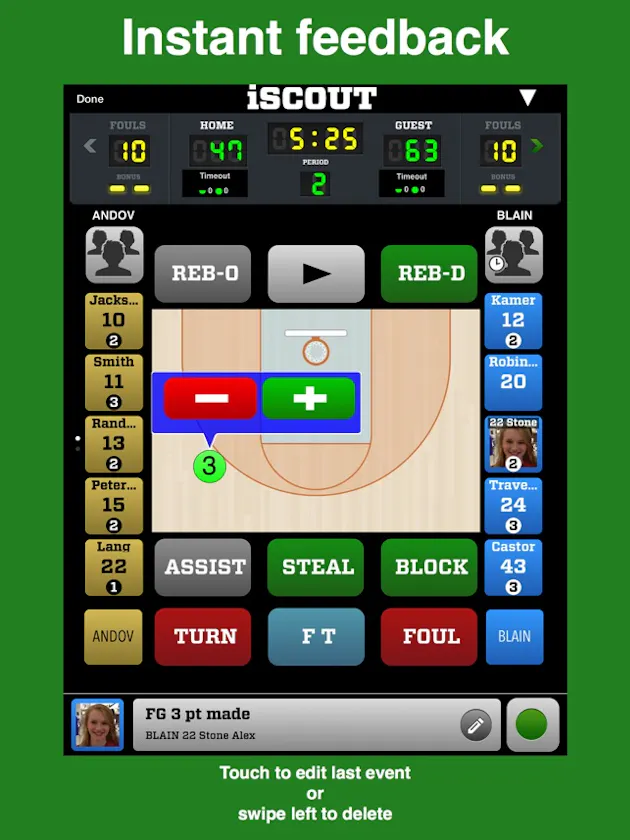 IScout Basketball YourStack