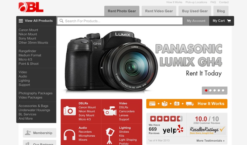 BorrowLenses YourStack