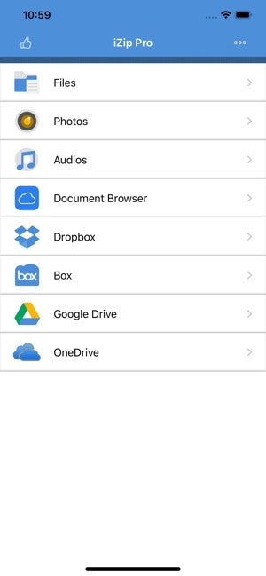 download the last version for ios iZip Archiver Pro