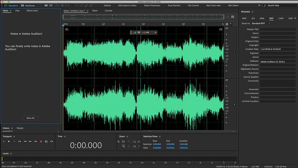 How to Merge Two Audio Files Using Adobe Audition 3.0