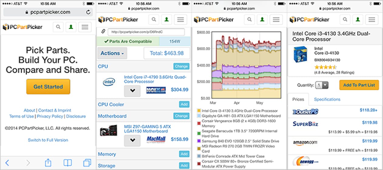 PCPartPicker | YourStack