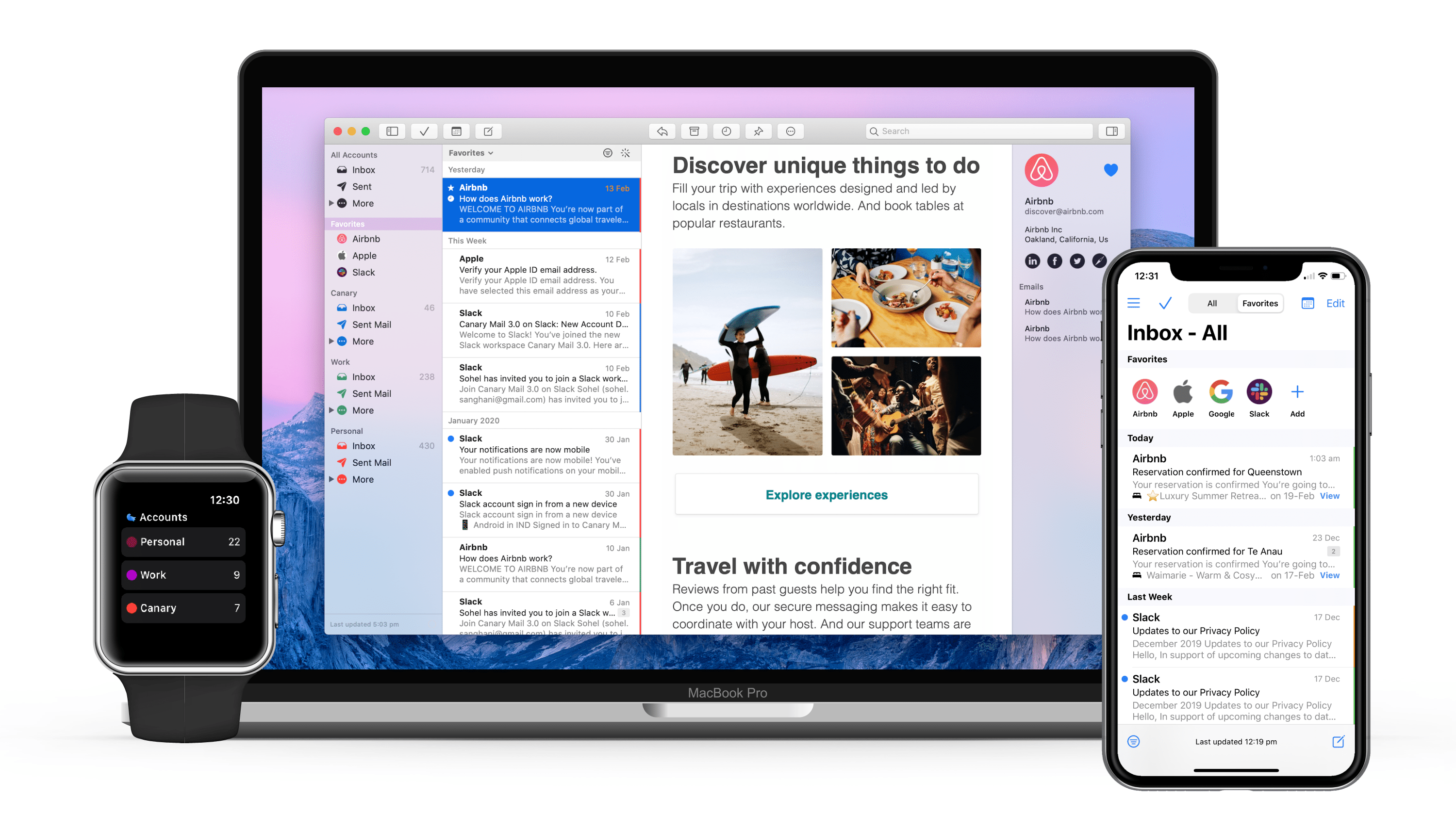 best email app on mac canary mail