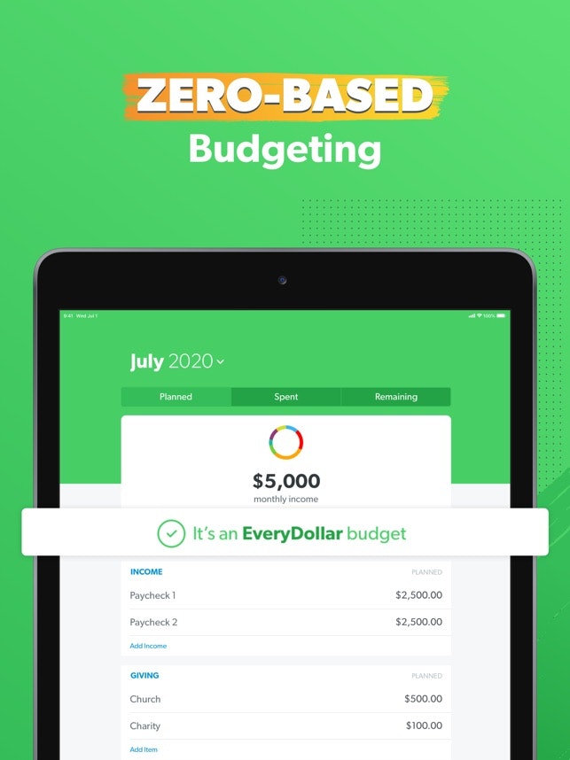 EveryDollar Easy Budgeting App YourStack
