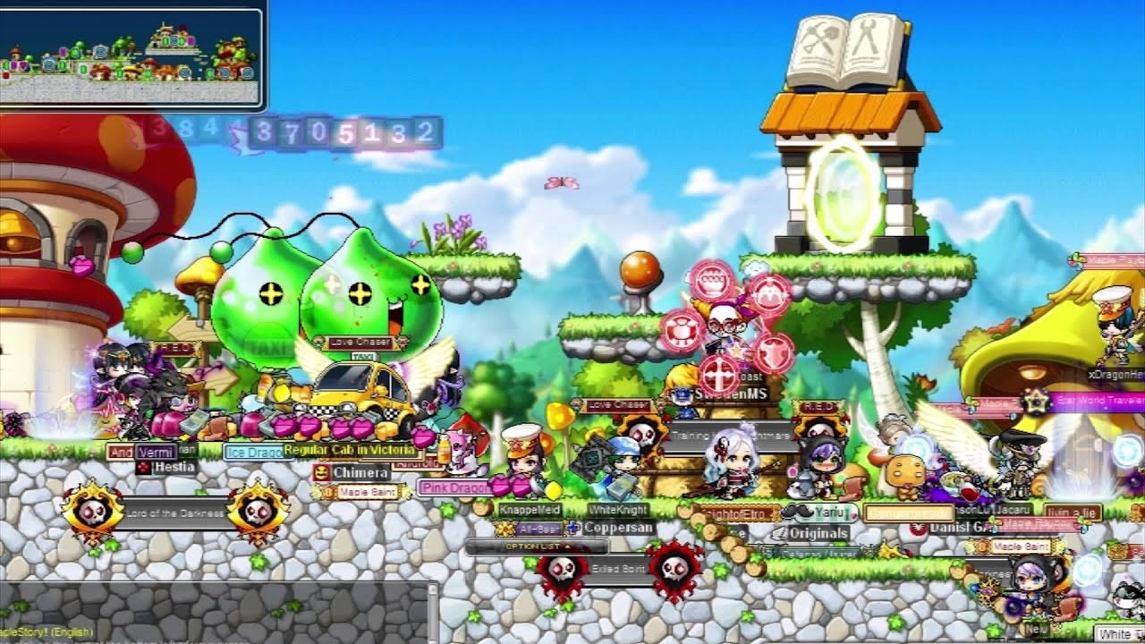 maplestory classes to play with another person