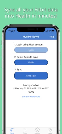 Sync For Apple Health > Fitbit | YourStack