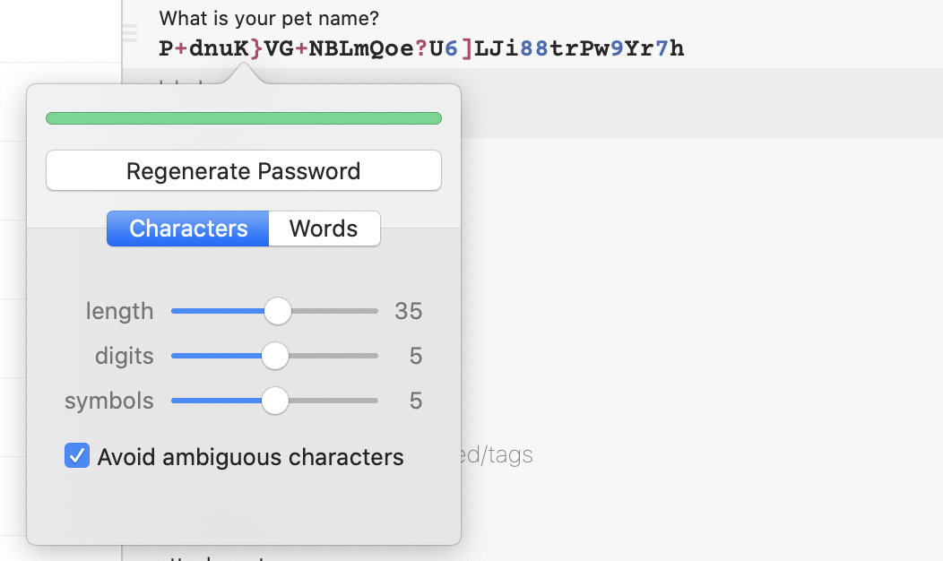 flexi 10 password generator