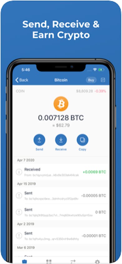 trust crypto wallet sign up