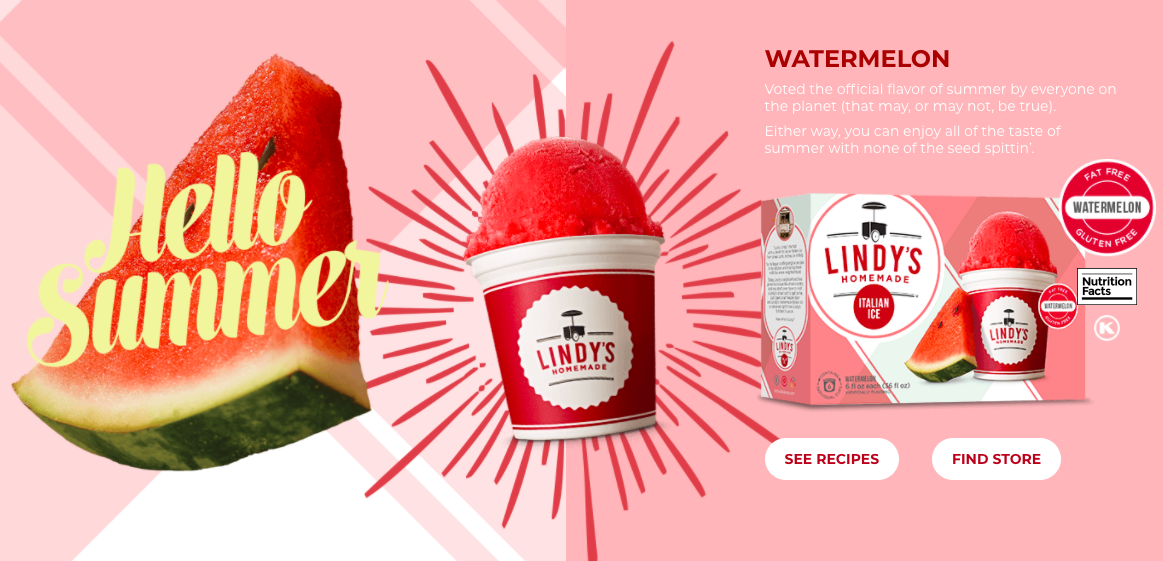 Lindy's Italian Ice YourStack