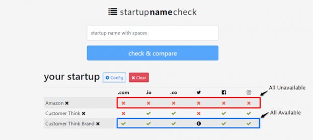 Startup Name Check Gallery Image #0