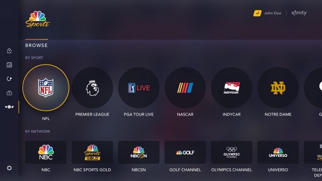 NBC Sports Scores | YourStack