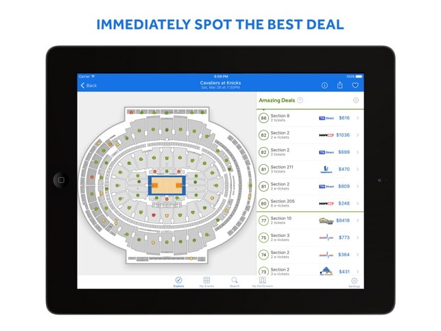 SeatGeek YourStack