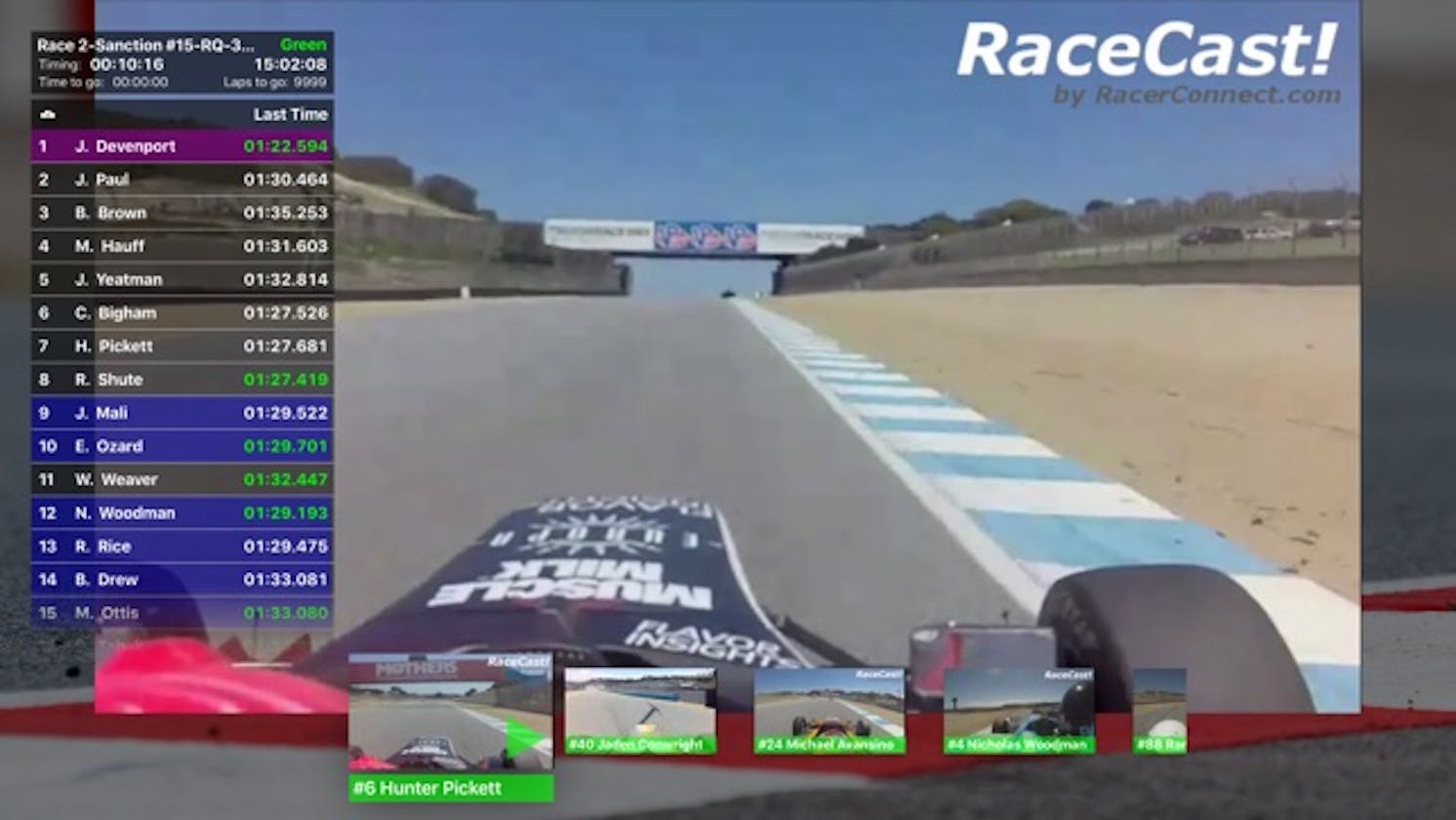 Race Monitor | YourStack