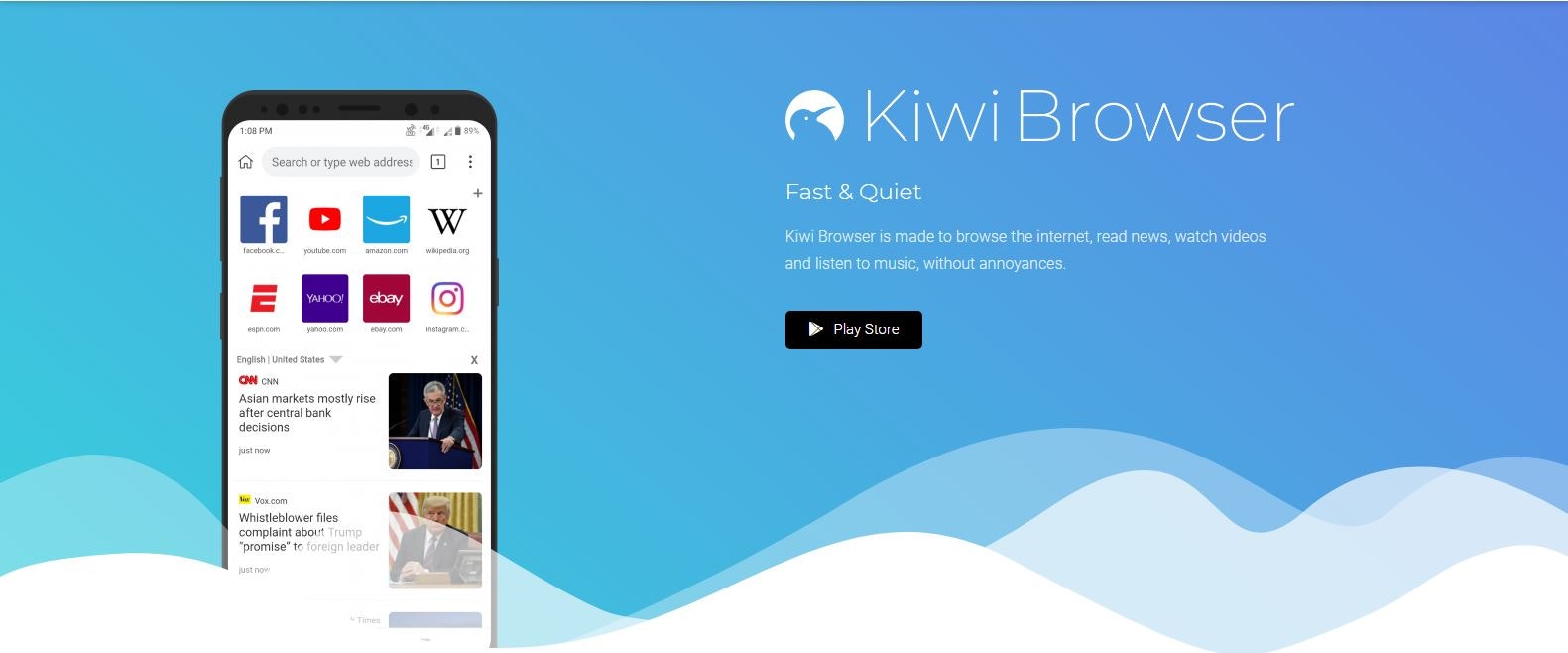 Kiwi Browser YourStack