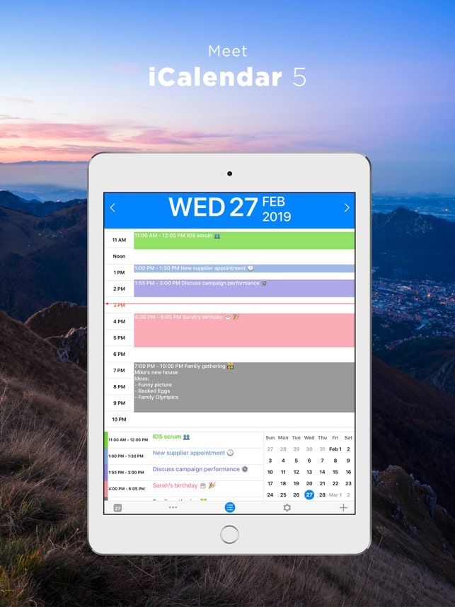 acalendar website