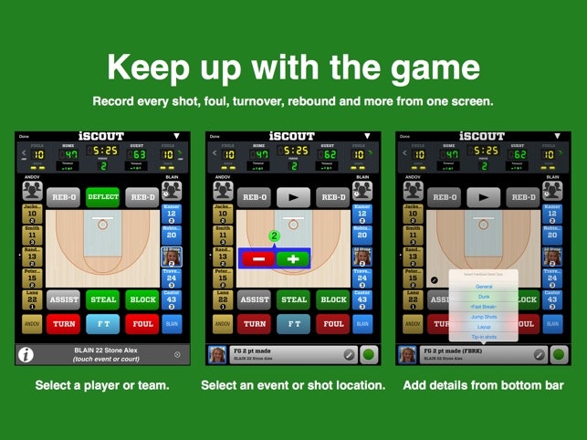 IScout Basketball YourStack