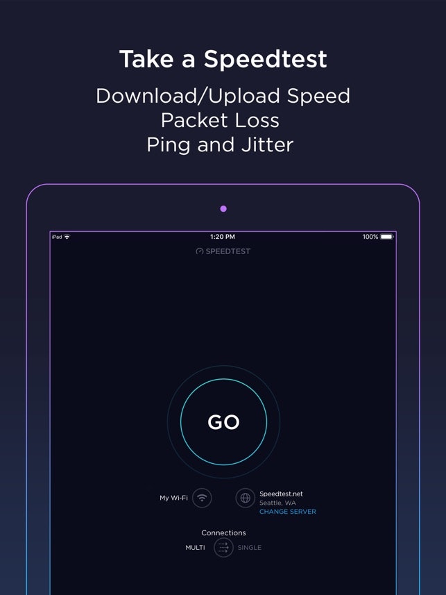 speedtest by ookla not showing correct speed in windows 10