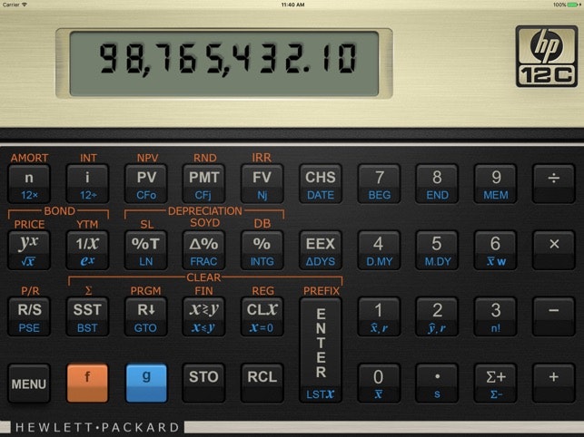 buy hp 12c financial calculator