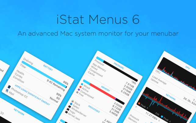 iStat Menus 6 for mac instal
