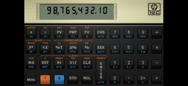 HP 12C Financial Calculator YourStack