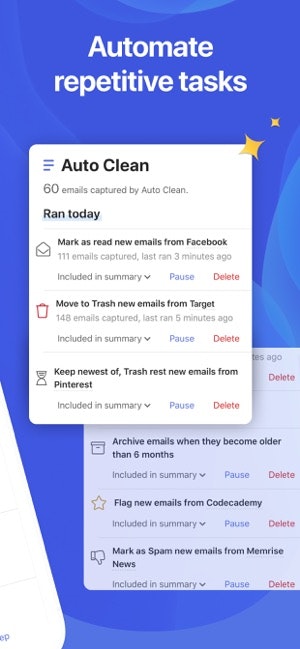clean email service